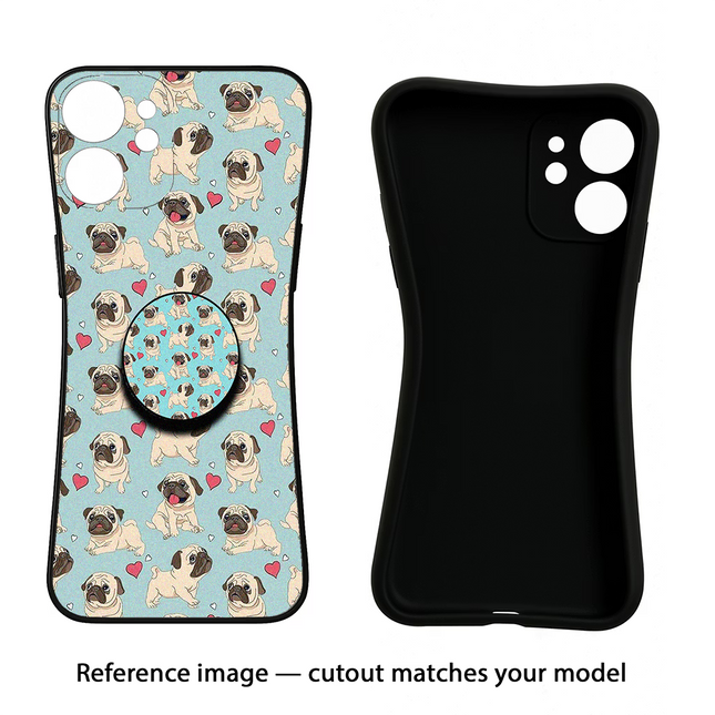 Pug Dog Moto Edge 40 Neo Pop Case by Casekaro