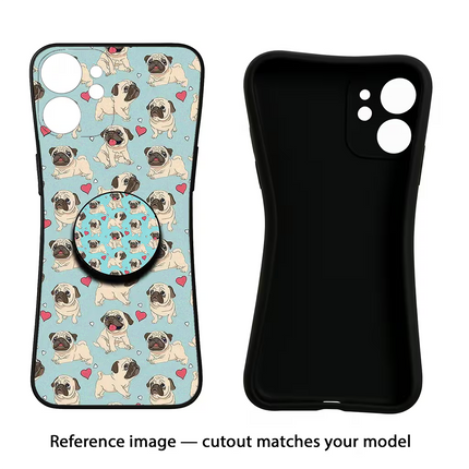Pug Dog Oppo Reno12 5G Pop Case by Casekaro