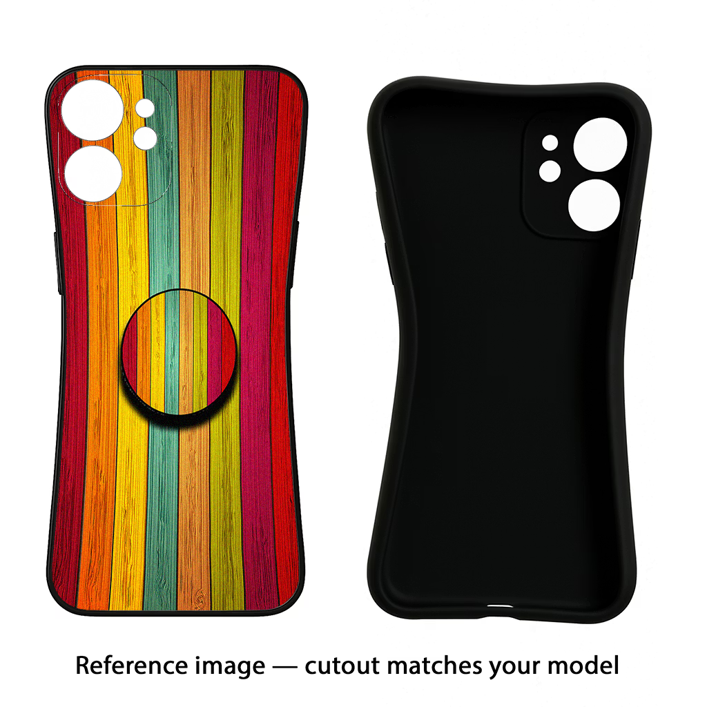 Multicolor Wooden Samsung S22 Pop Case by Casekaro