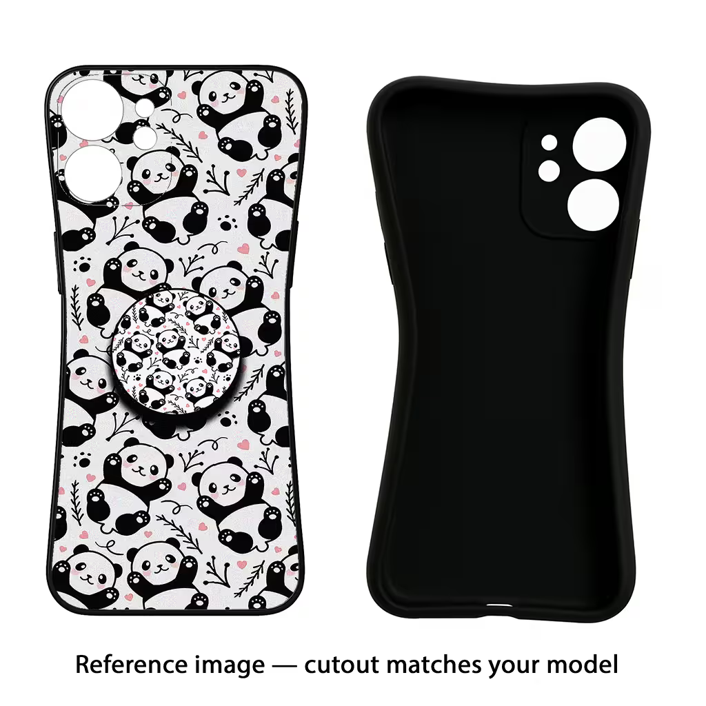 Cute Panda Oppo Reno12 Pro 5G Pop Case by Casekaro