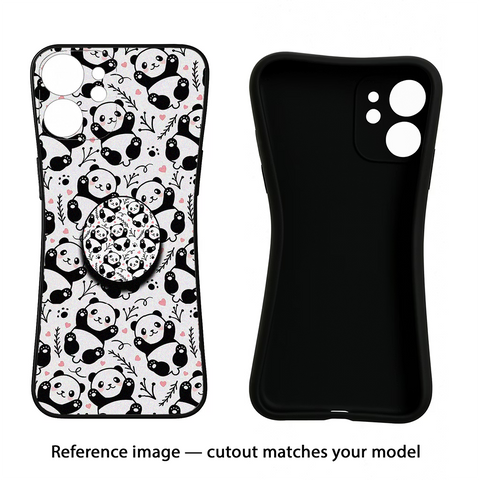 Cute Panda Realme 15 Pro Pop Case