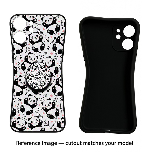 Cute Panda Moto Edge 40 Neo Pop Case by Casekaro