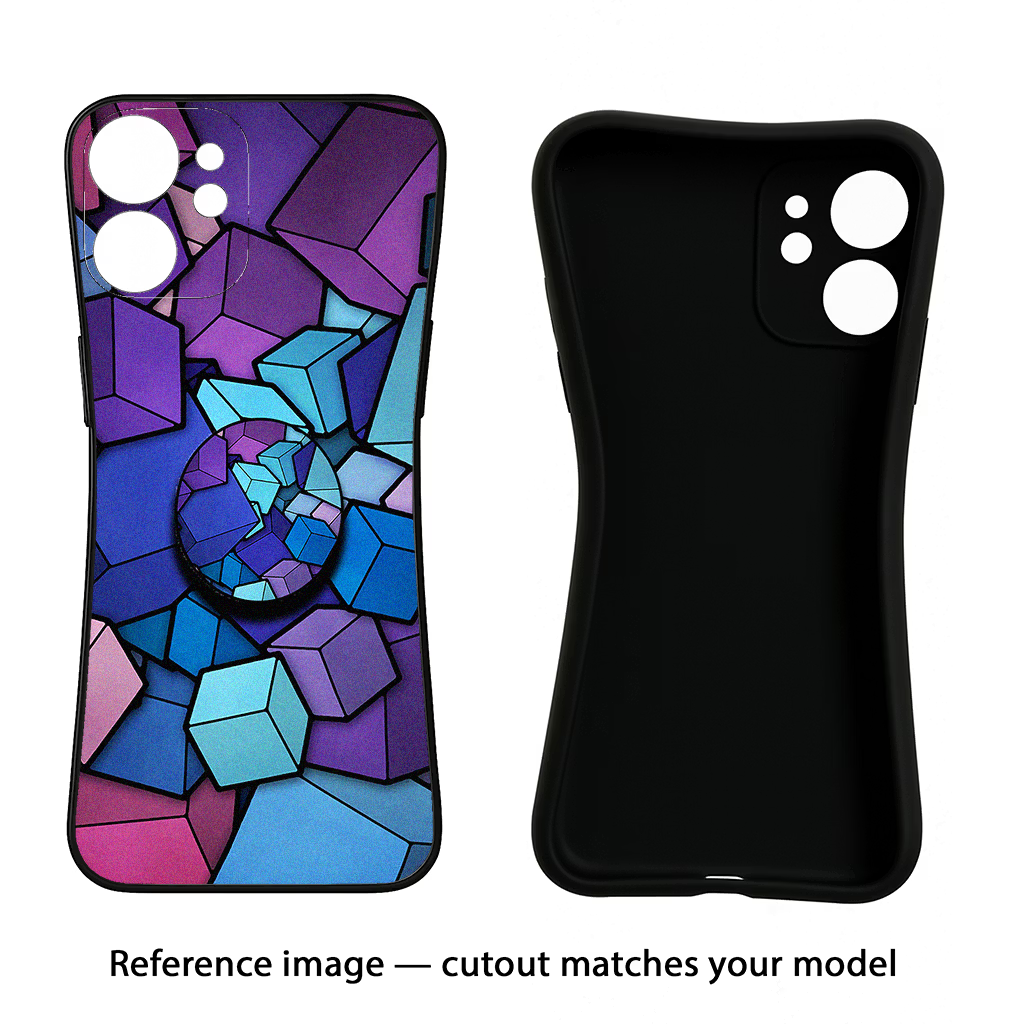 Cubic Abstract Moto G96 5G Pop Case by Casekaro
