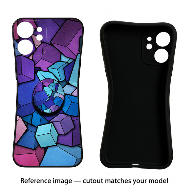 Cubic Abstract iPhone 11 Pop Case by Casekaro