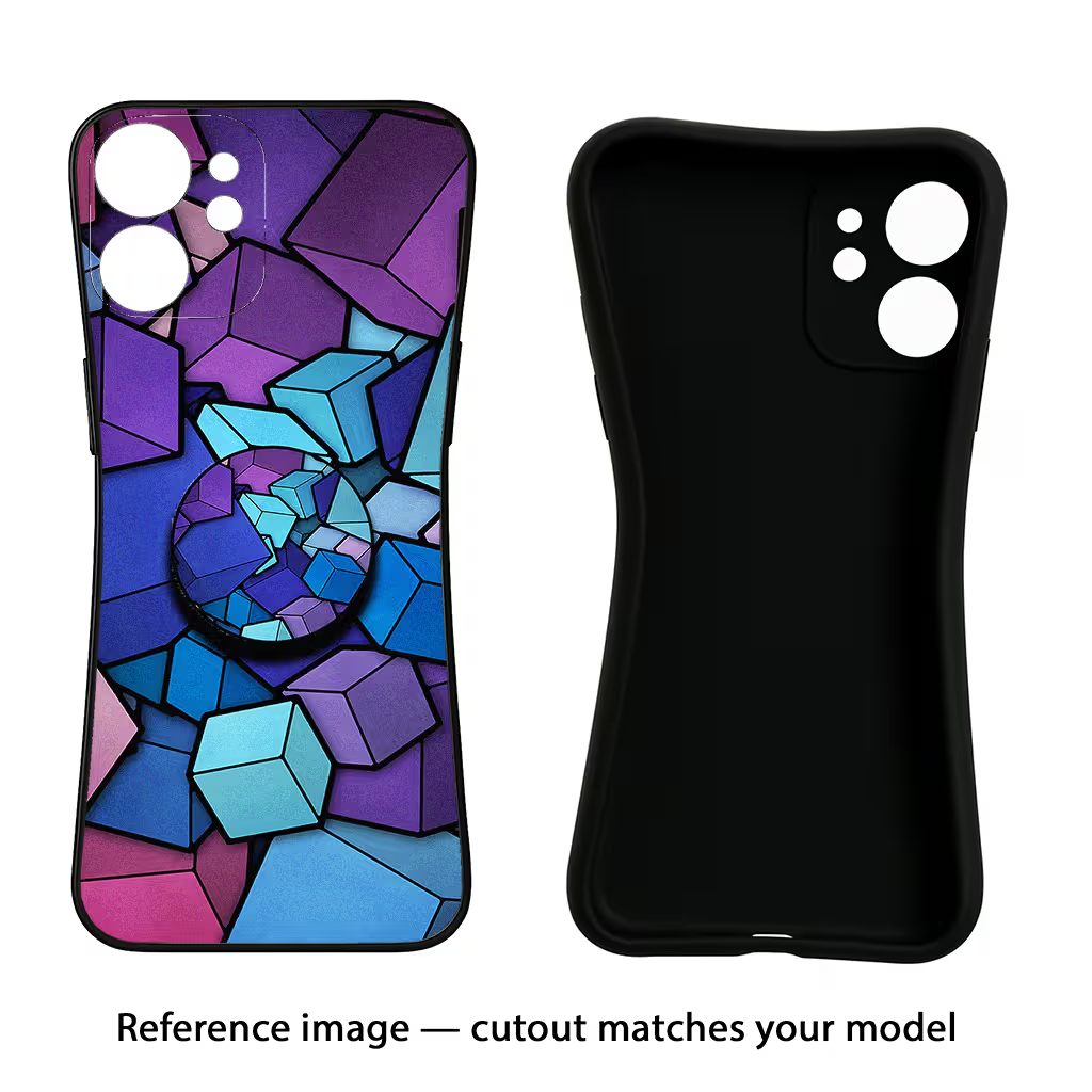 Cubic Abstract Realme 9 4G Pop Case by Casekaro
