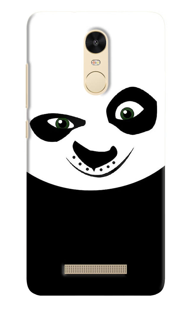 Panda Redmi Note 3 Hard Case Back Cover by Casekaro