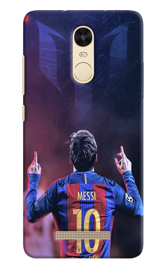 Messi Redmi Note 3 Hard Case Back Cover by Casekaro