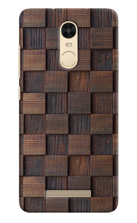 Wooden Cube Design Redmi Note 3 Back Cover