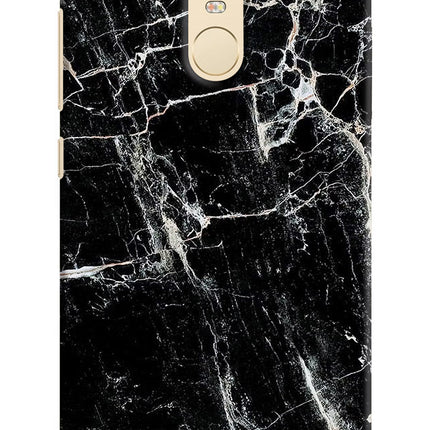 Black Marble Texture Redmi Note 3 Hard Case Back Cover by Casekaro