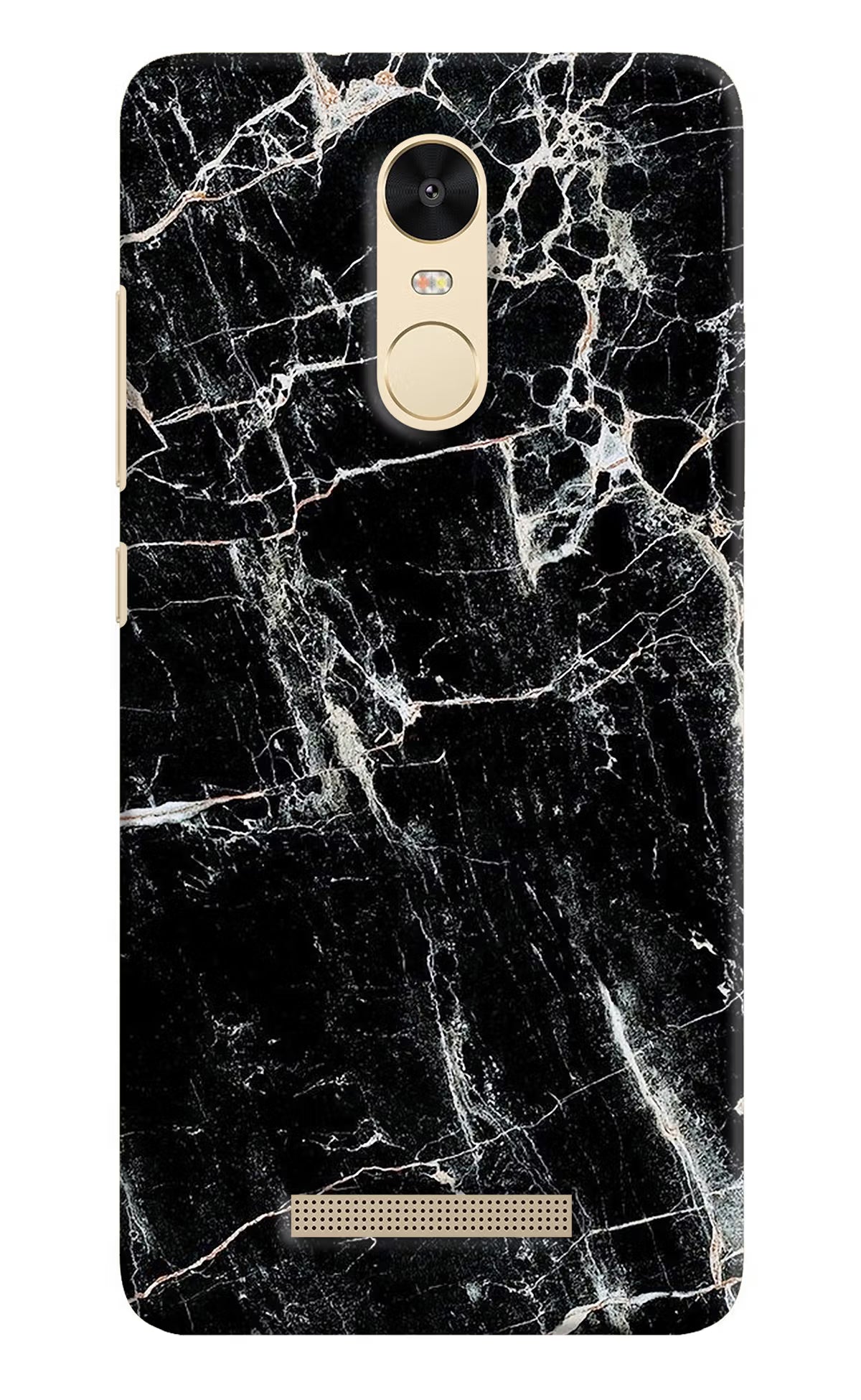 Black Marble Texture Redmi Note 3 Hard Case Back Cover by Casekaro
