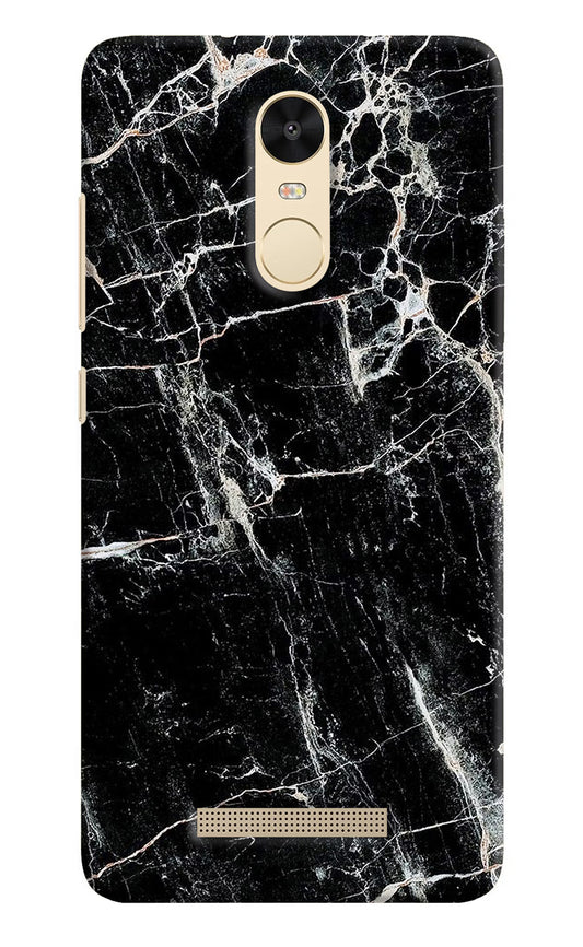 Black Marble Texture Redmi Note 3 Hard Case Back Cover by Casekaro