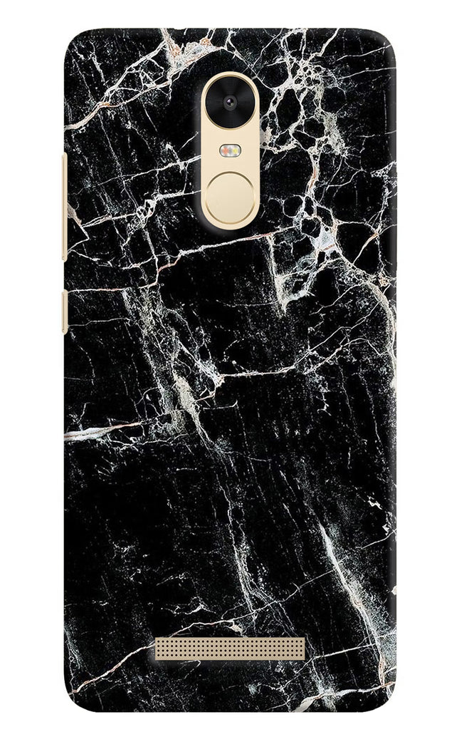 Black Marble Texture Redmi Note 3 Hard Case Back Cover by Casekaro
