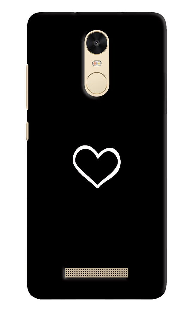 Heart Redmi Note 3 Hard Case Back Cover by Casekaro