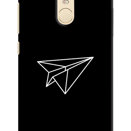Paper Plane White Redmi Note 3 Hard Case Back Cover by Casekaro