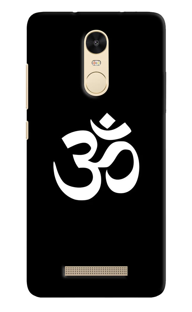 Om Redmi Note 3 Hard Case Back Cover by Casekaro