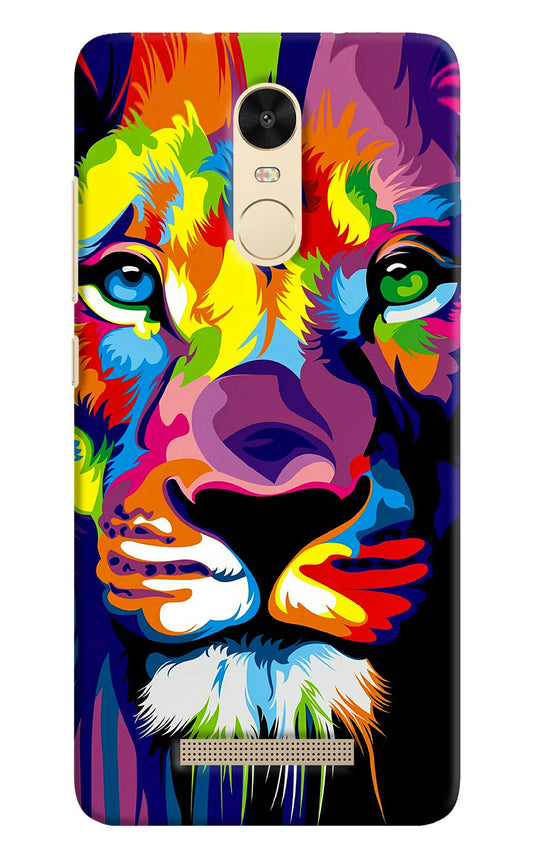 Lion Redmi Note 3 Hard Case Back Cover by Casekaro