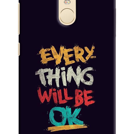Redmi Note 3 Everything will be ok Cover by Casekaro