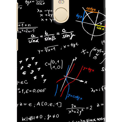 Redmi Note 3 Mathematics Formula Cover by Casekaro