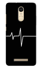Redmi Note 3 Heart beats Cover by Casekaro