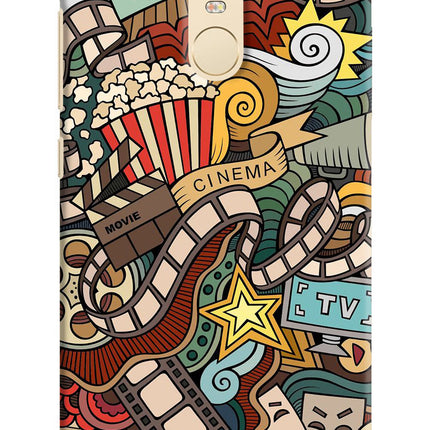 Cinema Abstract Redmi Note 3 Hard Case Back Cover by Casekaro
