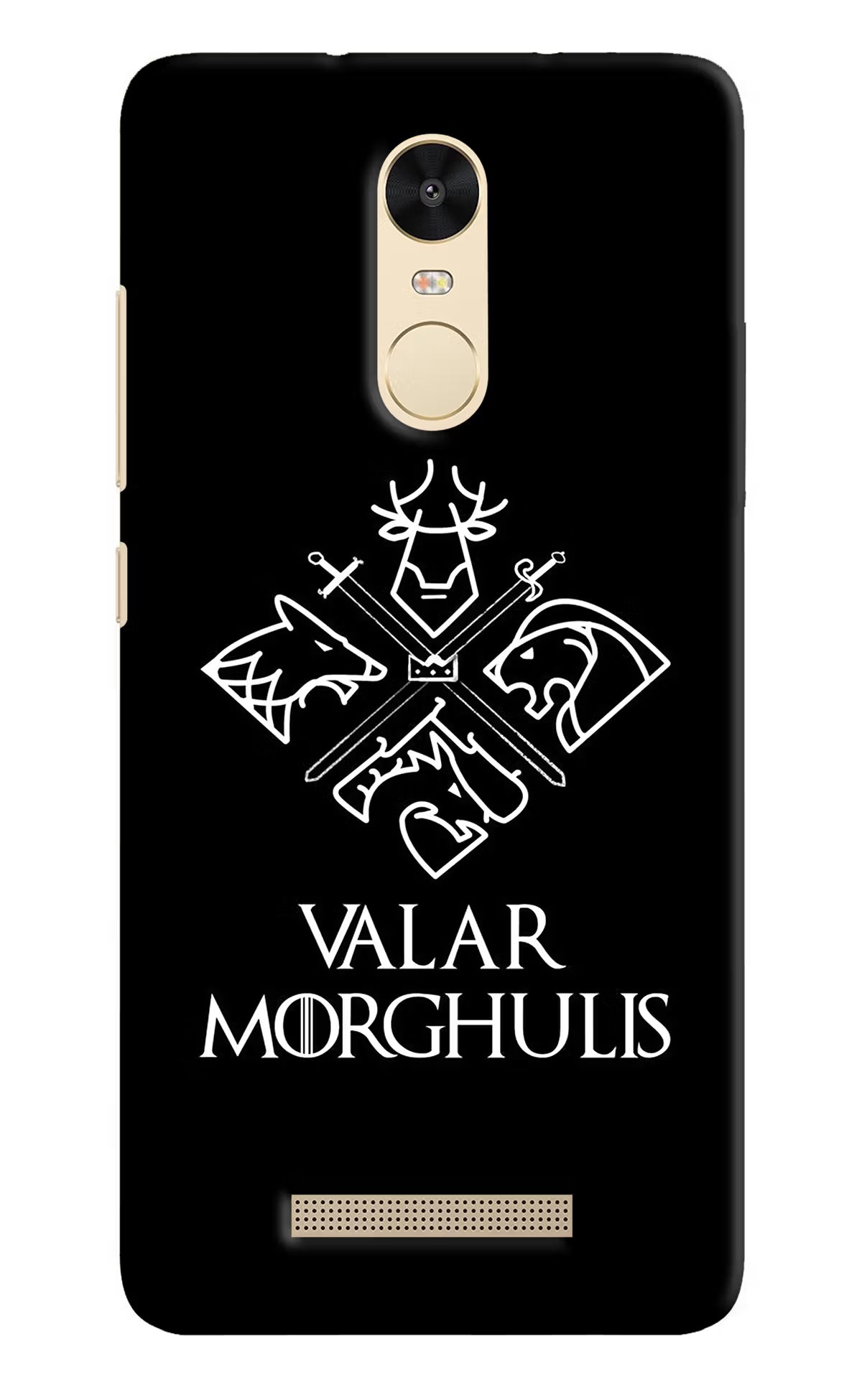 Valar Morghulis | Game Of Thrones Redmi Note 3 Hard Case Back Cover by Casekaro