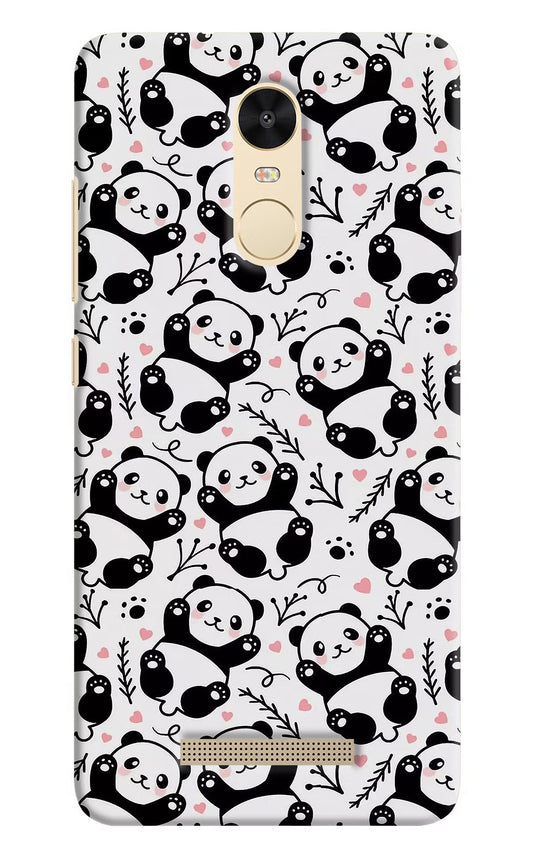 Cute Panda Redmi Note 3 Hard Case Back Cover by Casekaro