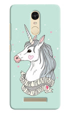 Unicorn Wallpaper Redmi Note 3 Hard Case Back Cover by Casekaro