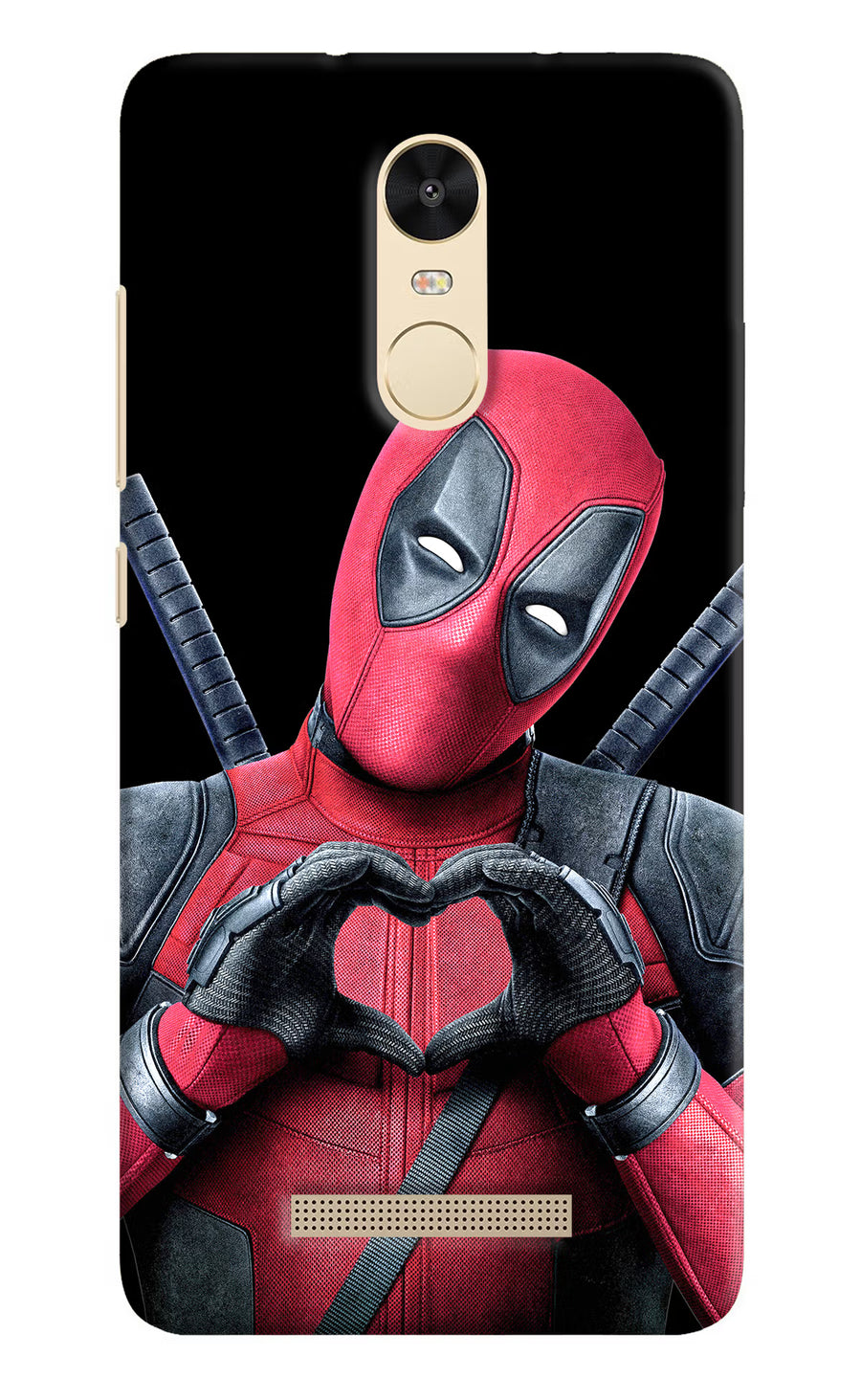 Deadpool Redmi Note 3 Back Cover, Hard case