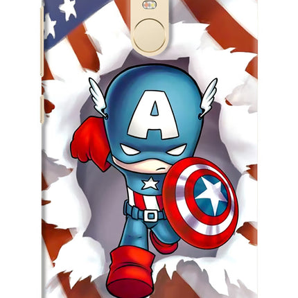 Captain America Redmi Note 3 Hard Case Back Cover by Casekaro