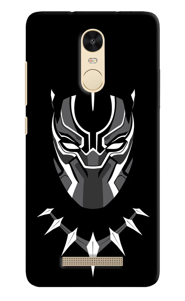 Black Panther Redmi Note 3 Hard Case Back Cover by Casekaro