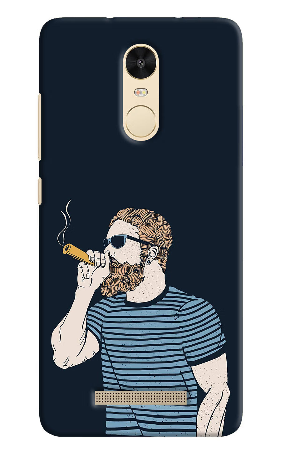 Smoking Redmi Note 3 Back Cover, Hard case