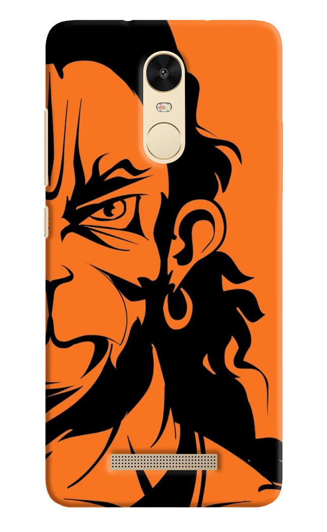 Hanuman Redmi Note 3 Hard Case Back Cover by Casekaro