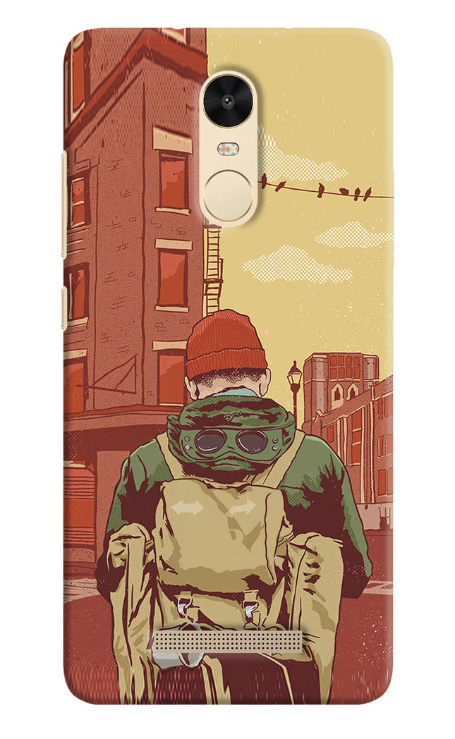 Adventurous Redmi Note 3 Hard Case Back Cover by Casekaro