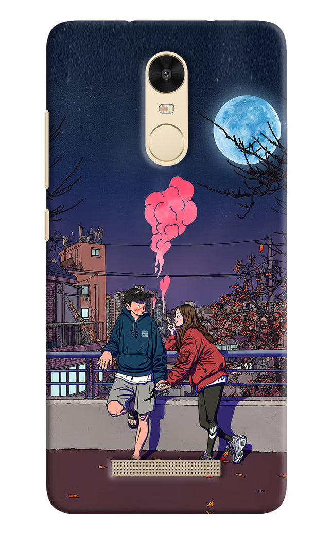 Chilling Couple Redmi Note 3 Hard Case Back Cover by Casekaro