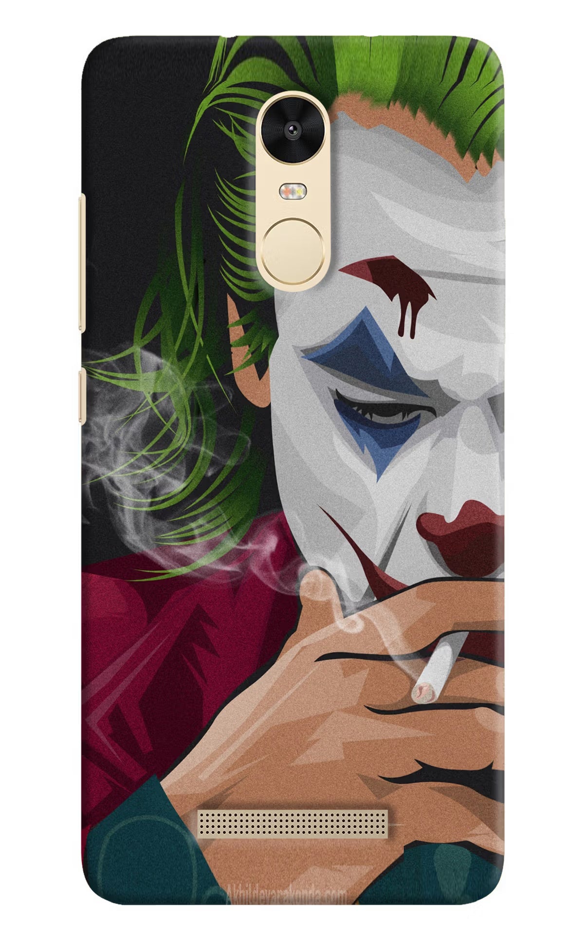 Joker Smoking Redmi Note 3 Hard Case Back Cover by Casekaro