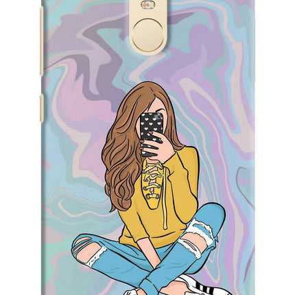 Selfie Girl Redmi Note 3 Hard Case Back Cover by Casekaro