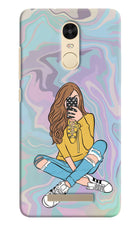 Selfie Girl Redmi Note 3 Hard Case Back Cover by Casekaro