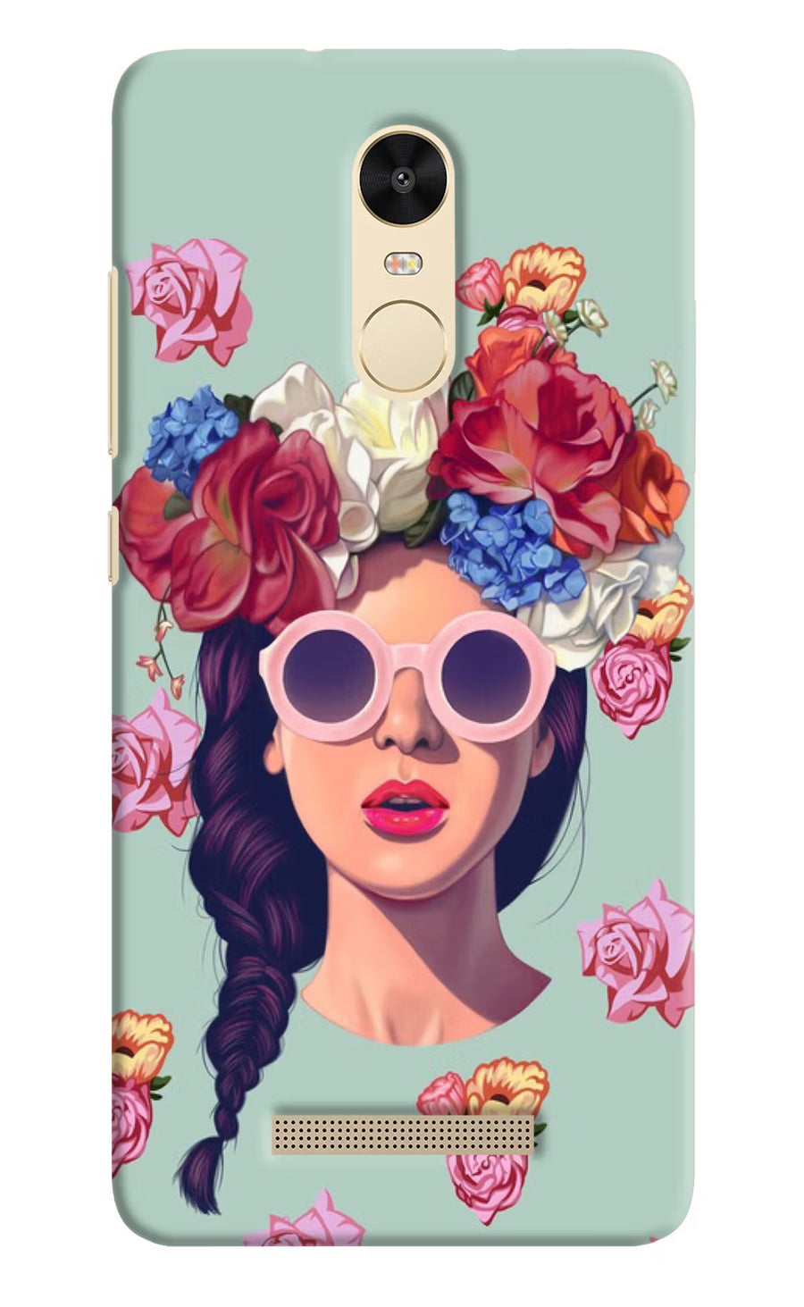 Pretty Girl Redmi Note 3 Back Cover, Hard case