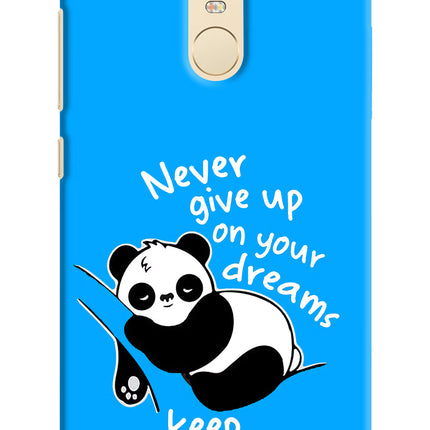 Keep Sleeping Redmi Note 3 Hard Case Back Cover by Casekaro