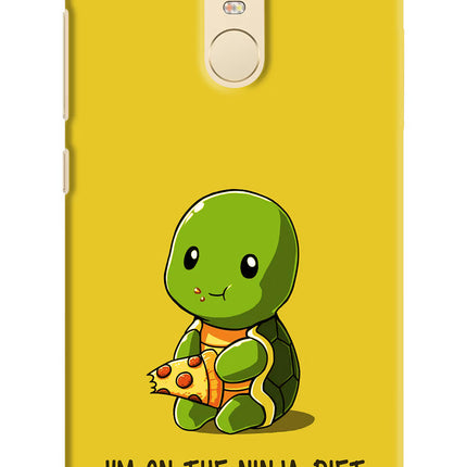 I'm on Ninja Diet Redmi Note 3 Hard Case Back Cover by Casekaro