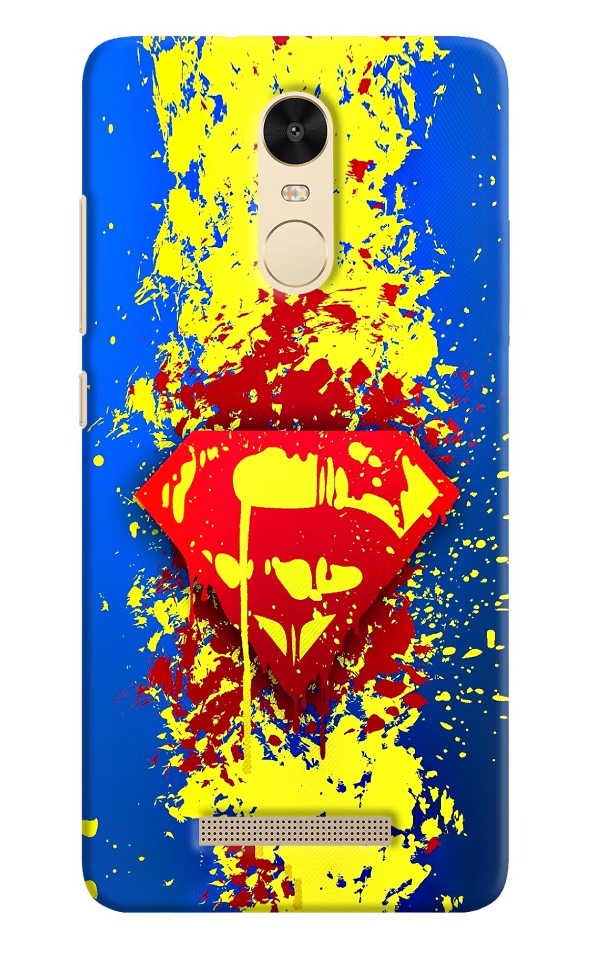 Superman logo Redmi Note 3 Hard Case Back Cover by Casekaro
