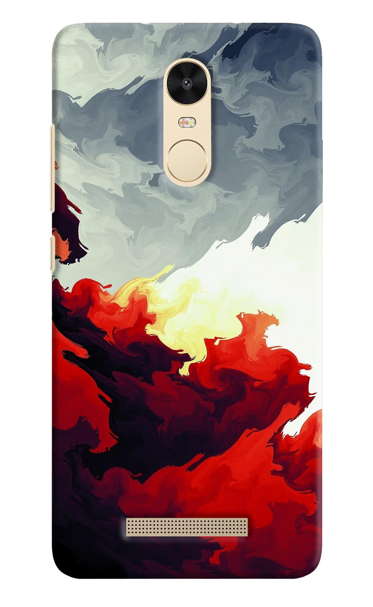 Fire Cloud Redmi Note 3 Hard Case Back Cover by Casekaro