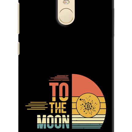 To the Moon Redmi Note 3 Hard Case Back Cover by Casekaro