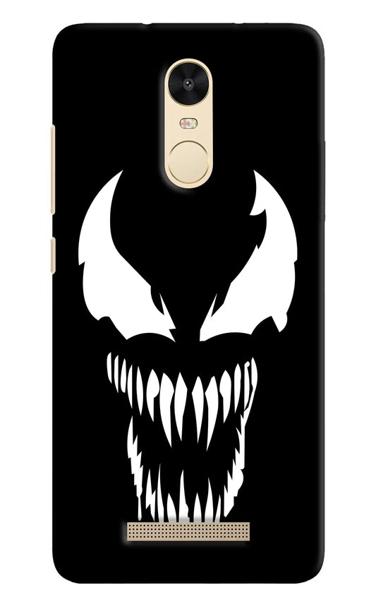 Venom Redmi Note 3 Hard Case Back Cover by Casekaro