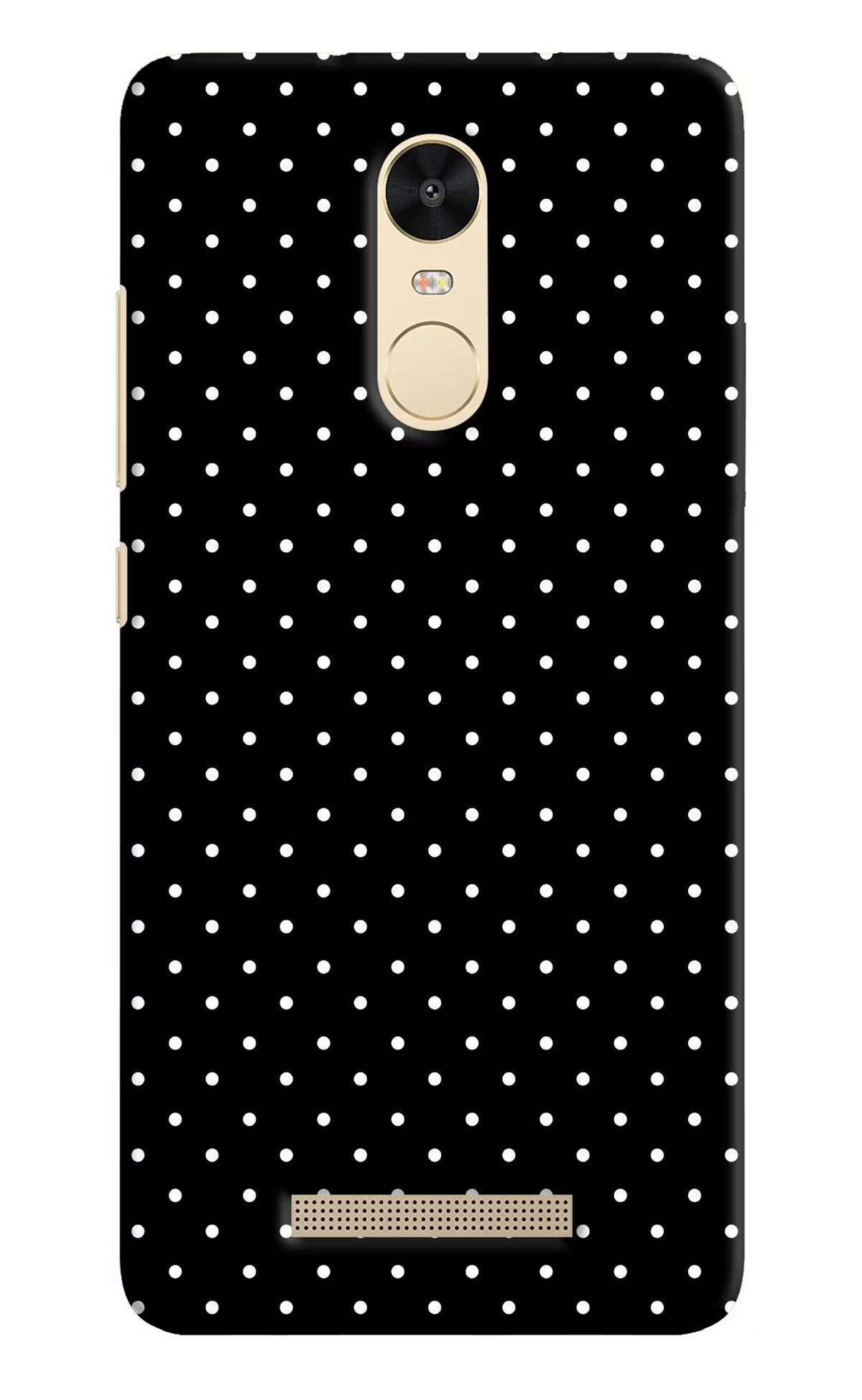 White Dots Redmi Note 3 Hard Case Back Cover by Casekaro