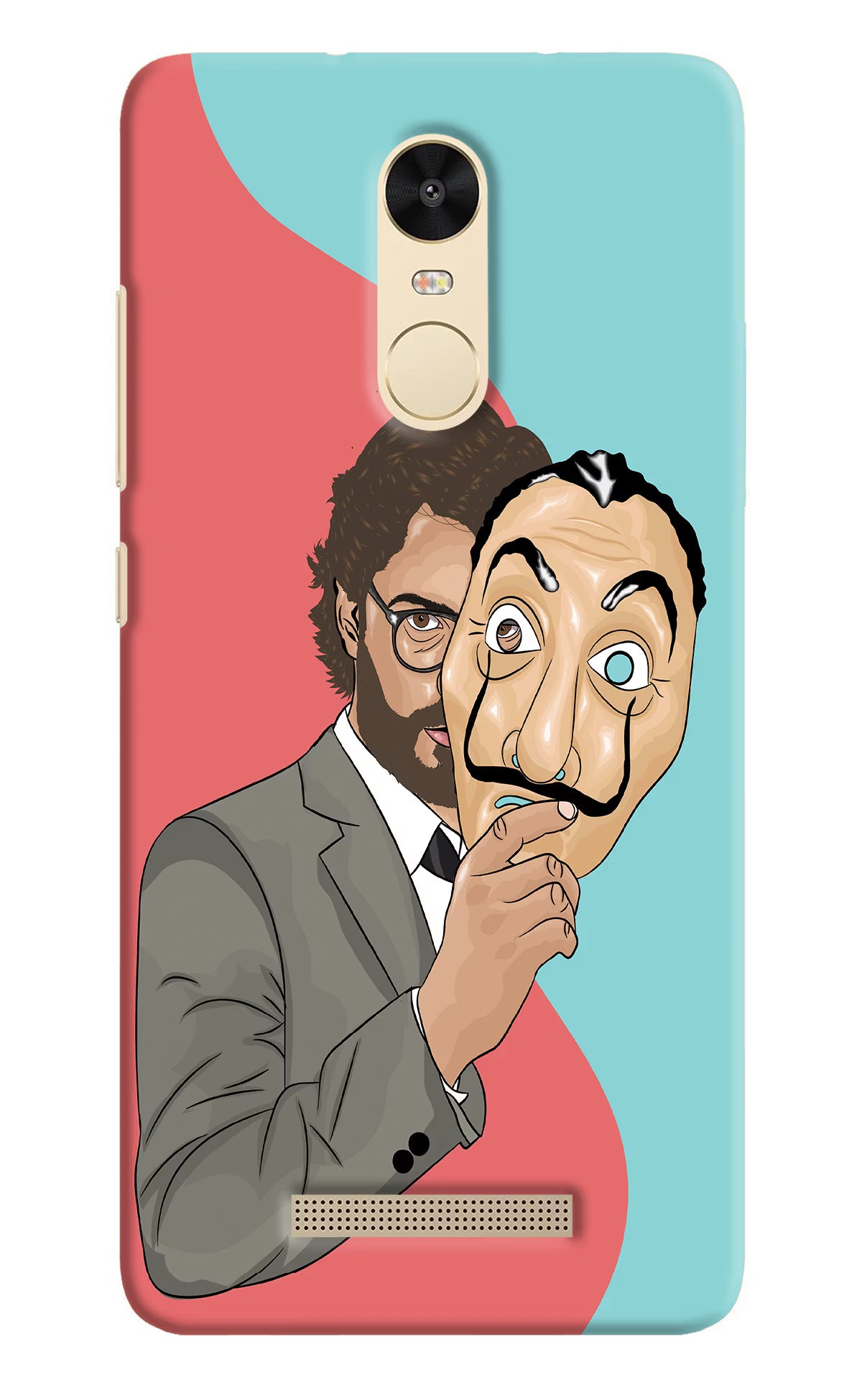 Professor Redmi Note 3 Hard Case Back Cover by Casekaro