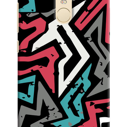 Geometric Graffiti Redmi Note 3 Hard Case Back Cover by Casekaro