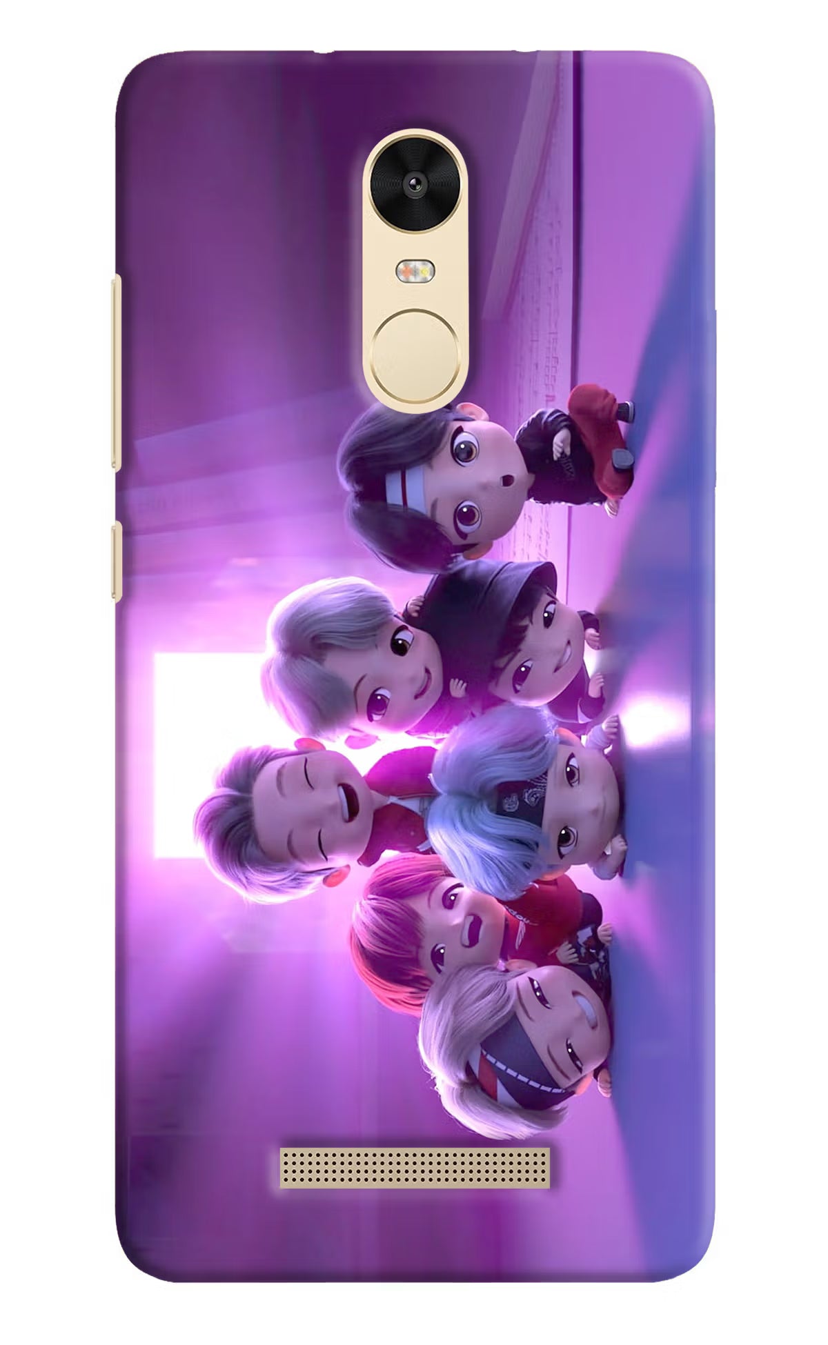 BTS Chibi Redmi Note 3 Hard Case Back Cover by Casekaro