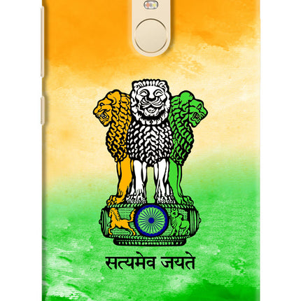 Satyamev Jayate Flag Redmi Note 3 Hard Case Back Cover by Casekaro