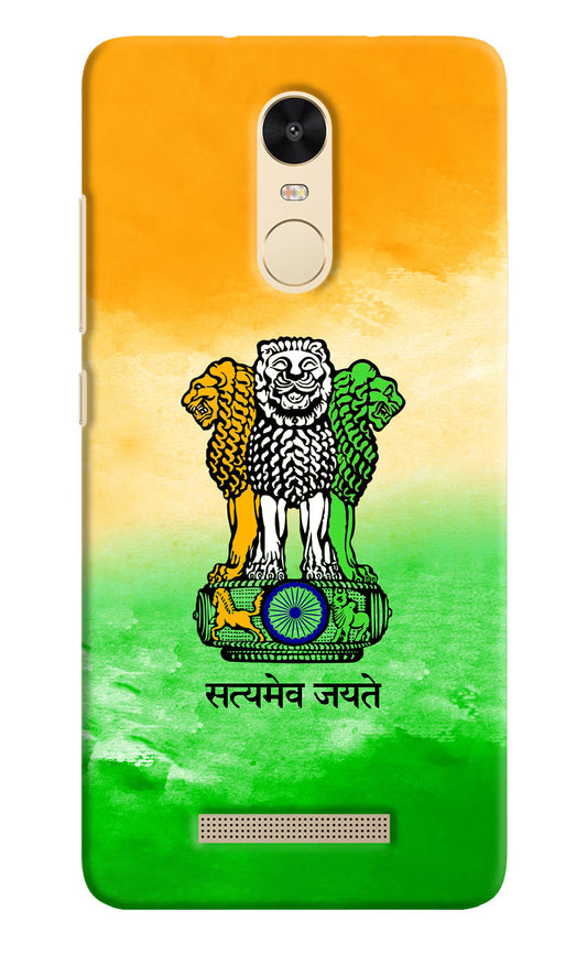 Satyamev Jayate Flag Redmi Note 3 Hard Case Back Cover by Casekaro
